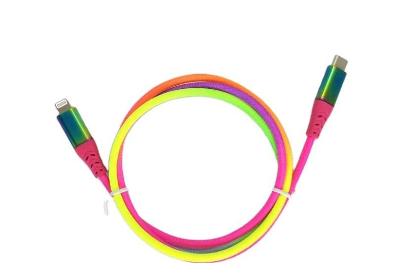 3.3ft Nylon USB-A Charging Cord (1)